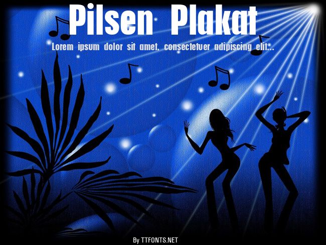 Pilsen Plakat example